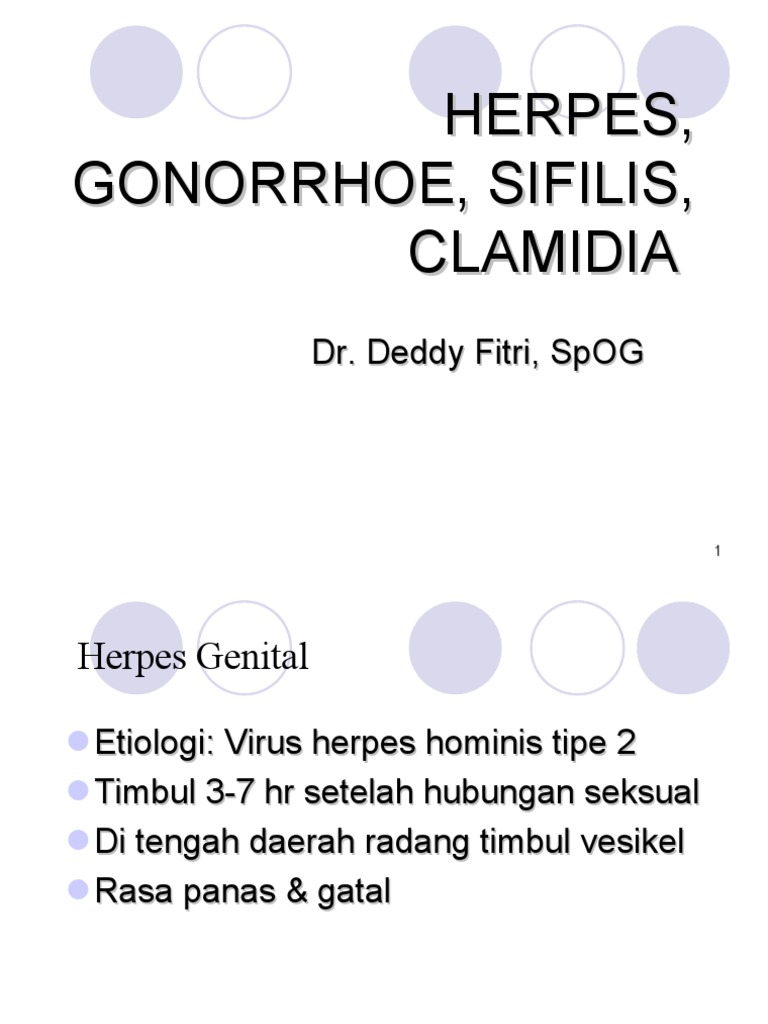 Herpes, Gonore, Sifilis, Clamidia PDF