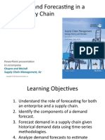 Demand Forecasting in A Supply Chain: Powerpoint Presentation To Accompany Powerpoint Presentation To Accompany