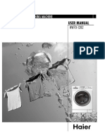 Automatic Drum Washing Machine: User Manual