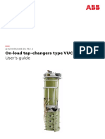 On-Load Tap-Changers Type VUC: User's Guide