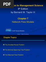 Introduction To Management Science: by Bernard W. Taylor III