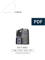 Z-1520 RGB: Fog Machine User Manual