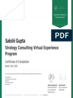 Sakshi Gupta: Strategy Consulting Virtual Experience Program