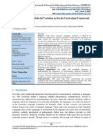 The Importance of Dialectal Variation in Kerala Curriculum Framework