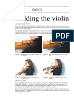 167 Holding Violin