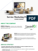 Online Delivery Service PowerPoint Templates