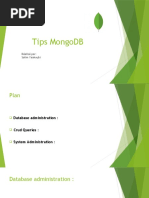 Tips Mongodb: Réalisé Par: Salim Yaakoubi