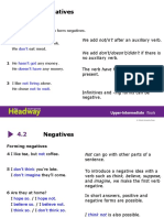 HDW UpperInt Grammar 4.2 Negatives