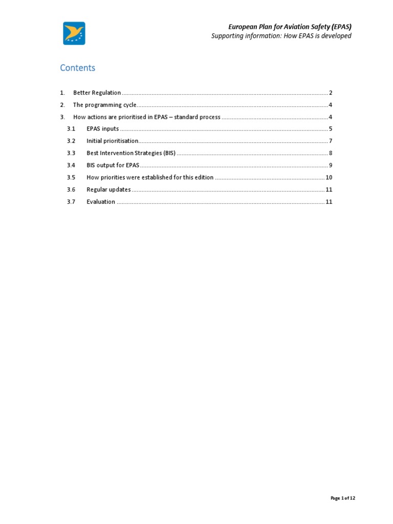 How EPAS Is Developed | PDF | United States Environmental Protection ...