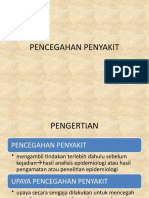 Pencegahan Penyakit