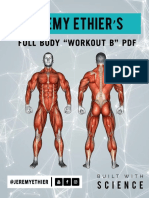 Jeremy Ethier Full Body Workout B