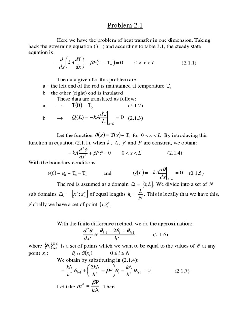 Homework 02 | PDF | Matrix (Mathematics) | Finite Element Method