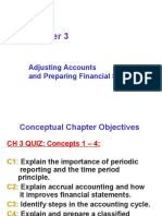Adjusting Accounts and Preparing Financial Statement
