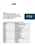 Cummins 6B5.9 Engine Spare Parts Catalog