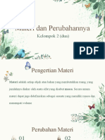 Materi Dan Perubahannya