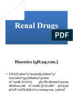Renal Drugs