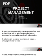 Project Management: Amen, Angielyn T. Villanueva, Hannah Gianne D