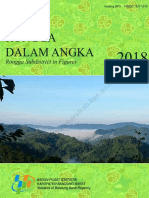 Kecamatan Rongga Dalam Angka 2018