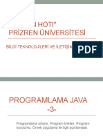 Java Programlama 3