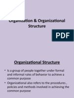 Organization Organizational Structure