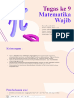 Tugas 9 PPT Math Wajib