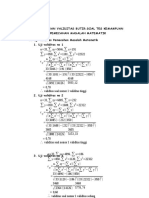 Perhitungan Validitas Butir Soal Tes Kemampuan Pemecahan Masalah Matematik