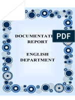 Documentation English Department