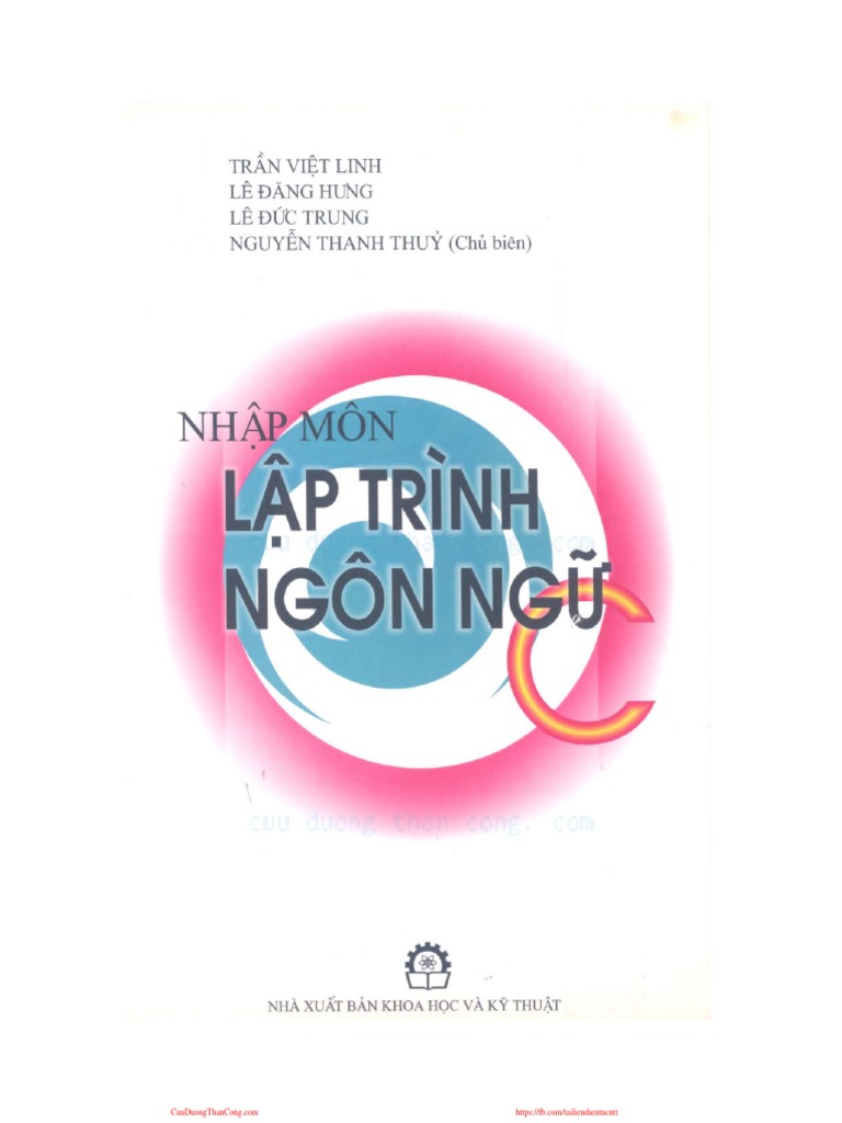 Nhap mon lap trinh ngon ngu c nguyen thanh thuy pdf