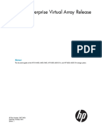 HP P6000 Enterprise Virtual Array Release Notes