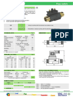 FCM Flow Switch Technical Specifications