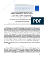 Analisis Pertumbuhan Bibit Bakau