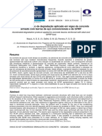 Comportamento de vigas de concreto armado com barras de GFRP e aço expostas a cloretos