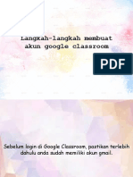 Langkah-Langkah Membuat Akun Google Classroom