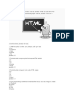 Soal HTML
