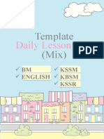 4-Template Daily Lesson Plan Mix