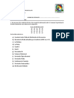 Examen Final - Estadistica