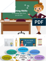 MICRO ALIH KREDIT 6H_PPT of Summary 5-8 Teaching skills_ NI KOMANG JULIA DEWI_2012027001