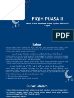 Fiqih Puasa Ii