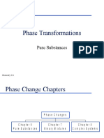 Phase Transformations: Pure Substances
