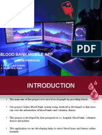Blood Bank Mobile App: Group Membership