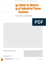 A Design Guide To Neutral Grounding of Industrial Power Systems - The Pros and Cons of Various Methods