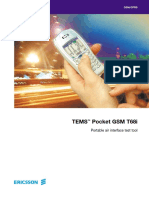 Tems Pocket GSM T68i: Portable Air Interface Test Tool