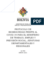 Protocolo Covid-19 Por El Ministerio de Trabajo