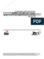 3GPP TS 36.321: Technical Specification