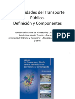 Transporte Público: Definición y Componentes
