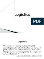 (9.12.20 & 16.12.20 - Logistics