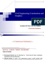 Civil Engineering Construction and Graphics: Lecture 01 Part A & B (Online)