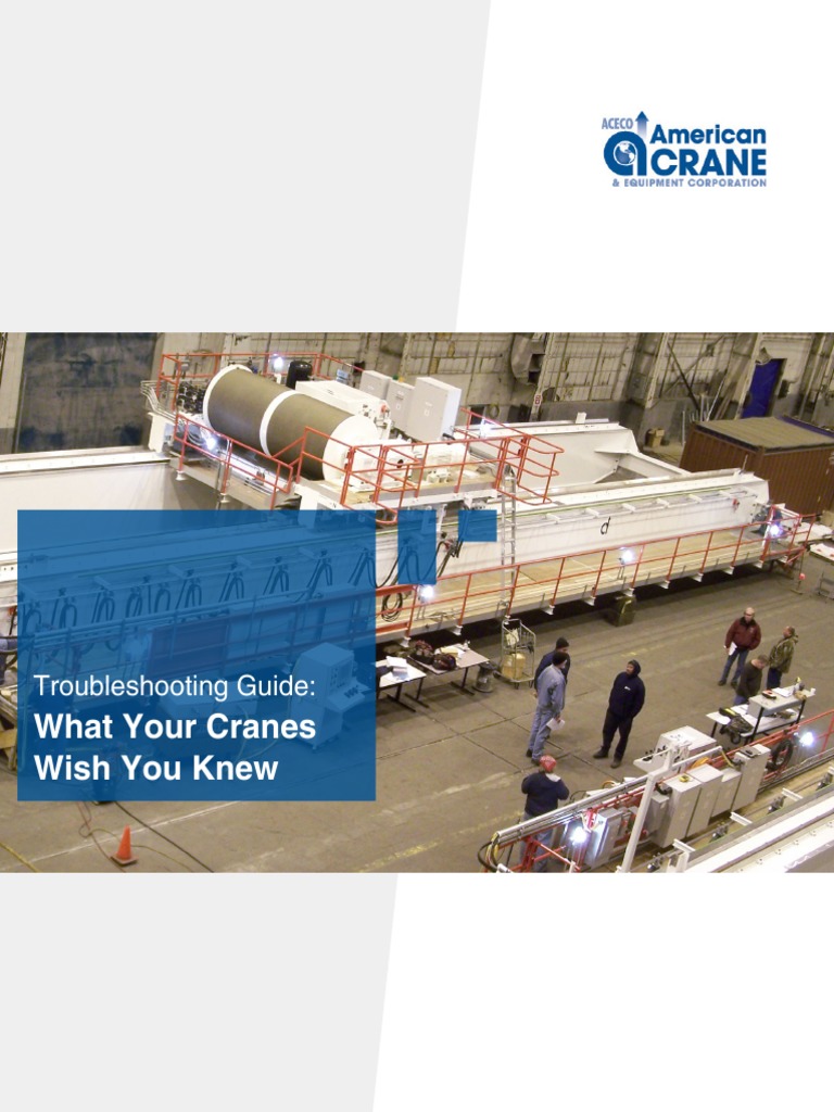 What Your Cranes Wish You Knew Troubleshooting Guide PDF Crane