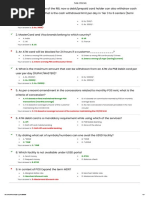 Alternate Delivery Channels - Exam