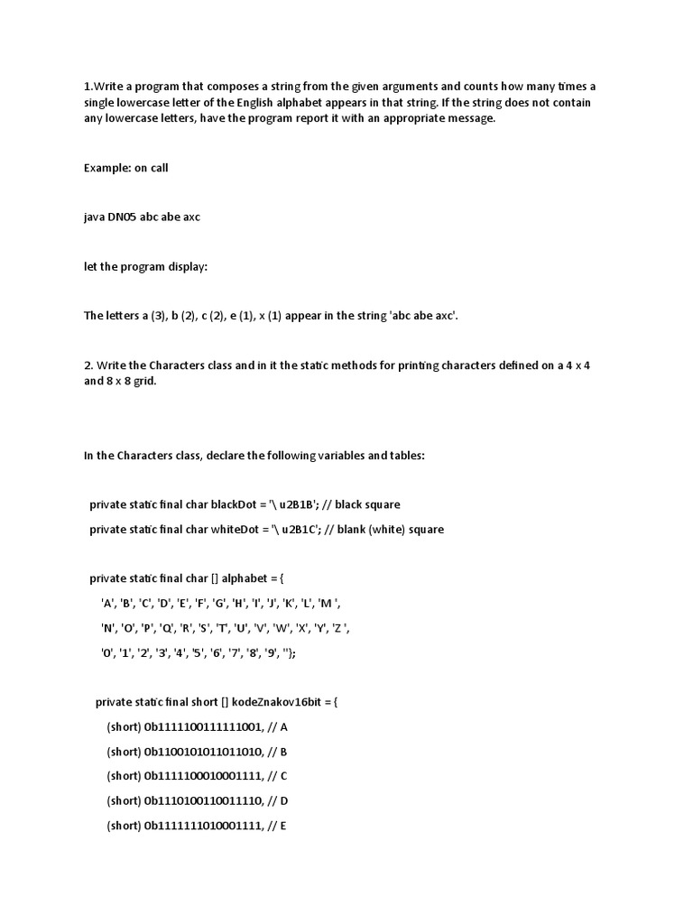 Progr5 Bit String Computer Science